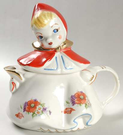 Little Red Riding Hood Teapot & Lid