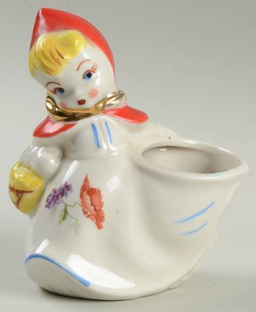 Little Red Riding Hood Open Sugar Bowl