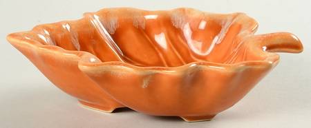 Tangerine Small Leaf Dish