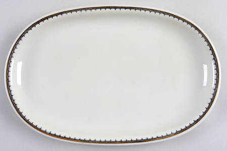 1367 12" Oval Serving Platter