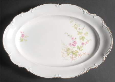 8579 14" Oval Serving Platter