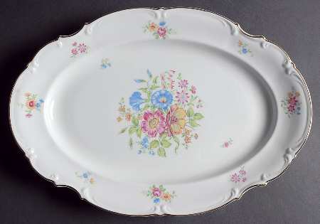 9039 15" Oval Serving Platter