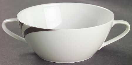 Accent Flat Cream Soup Bowl
