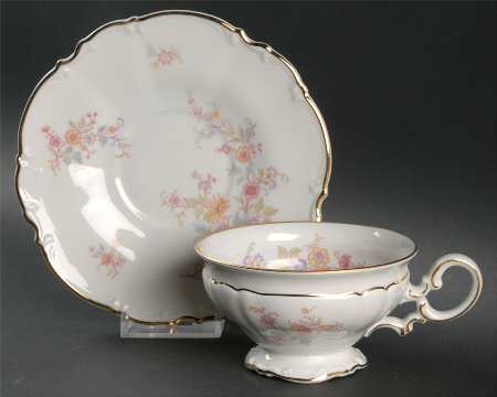 The Afton Footed Cup & Saucer Set