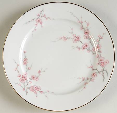 Almond Blossom (Rim) Salad Plate