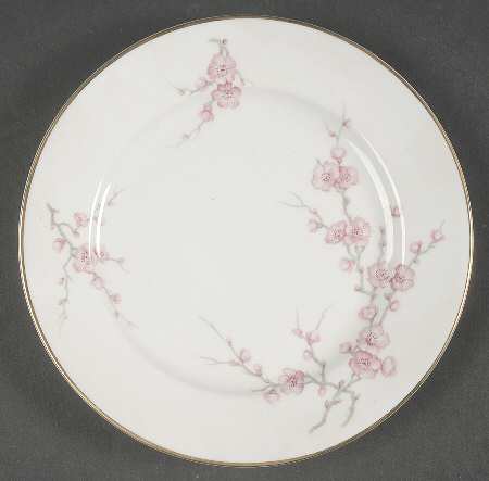 Almond Blossom (Rim) Bread & Butter Plate