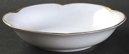 Alice (Gold Trim) Coupe Cereal Bowl