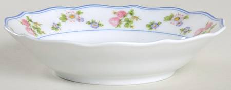 Amalienburg (Floral Rim) Fruit/Dessert (Sauce) Bowl