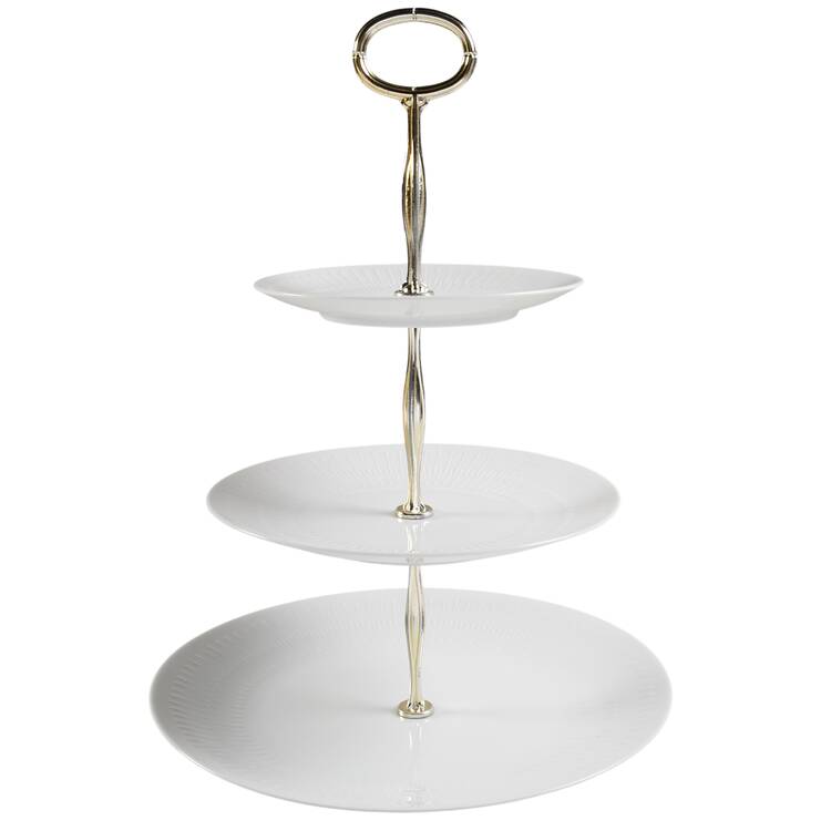 Apart 13 7/8"-14 1/4" 3-Tiered Serving Tray(DP,SP,BB) HC