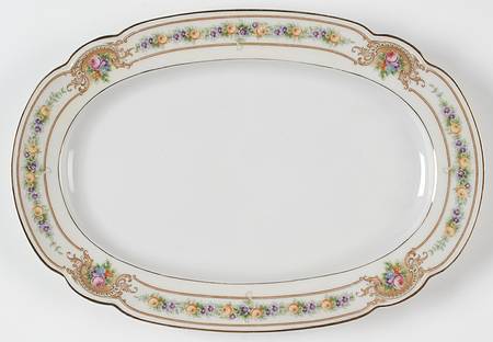 The Ascot 13" Oval Serving Platter