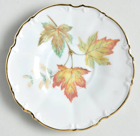 The Autumn Leaves Saucer for Demitasse Cup