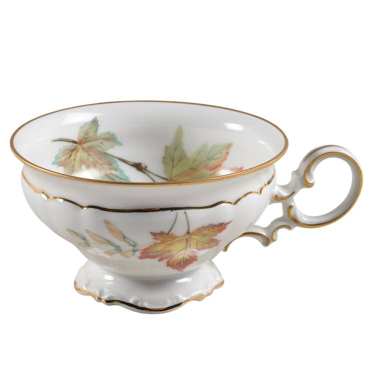 The Autumn Leaves Footed Cup