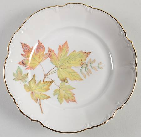 The Autumn Leaves Salad Plate