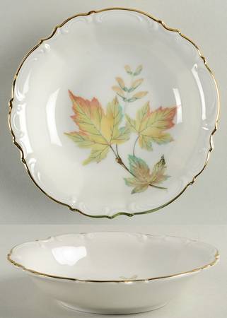The Autumn Leaves Fruit/Dessert (Sauce) Bowl by Hutschenreuther