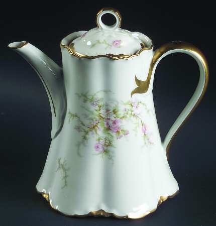Avon Rose Coffee Pot & Lid