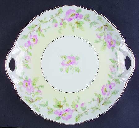 The Bangor Handled Cake Plate