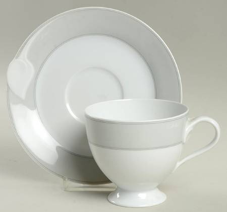 Bastille Footed Cup & Saucer Set