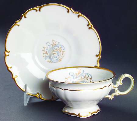 The Beautiful Footed Cup & Saucer Set