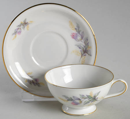 Belmont, The Footed Demitasse Cup & Saucer Set