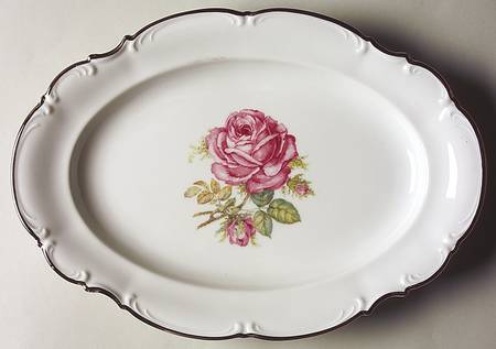 The Belrose 12" Oval Serving Platter