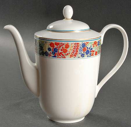 Benares Coffee Pot & Lid
