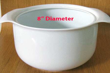 Bianca (Tavola Line) 2.5 Qt Round Casserole No Lid