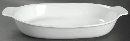 Bianca (Tavola Line) 14" Oval Baker
