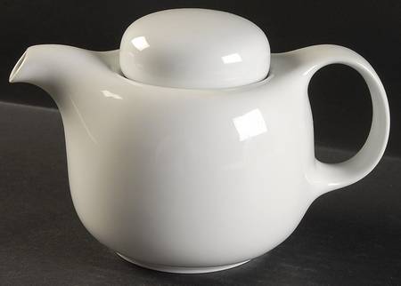 Bianca (Tavola Line) Teapot & Lid