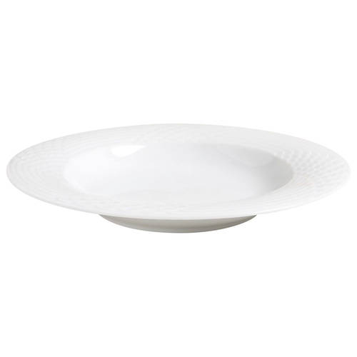 Bianca (Scala, Glossy) Large Rim Soup Bowl