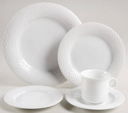 Bianca (Scala, Glossy) 5 Piece Place Setting