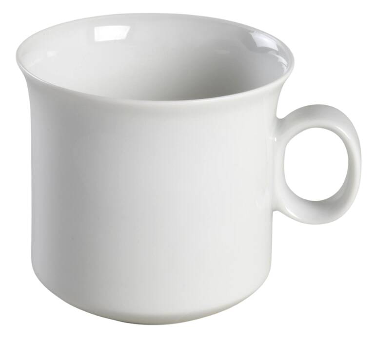 Bianca (Scala, Glossy) Flat Cup