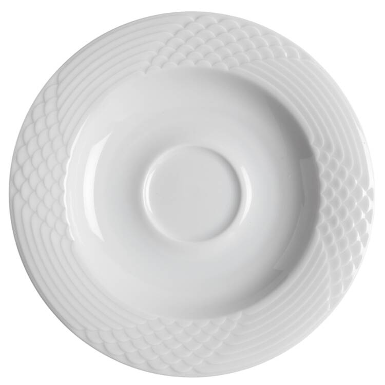 Bianca (Scala, Glossy) Saucer for Flat Cup