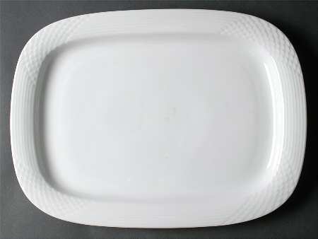 Bianca (Scala, Glossy) 15" Rectangular Serving Platter