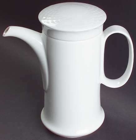 Bianca (Scala, Glossy) Coffee Pot & Lid by Hutschenreuther