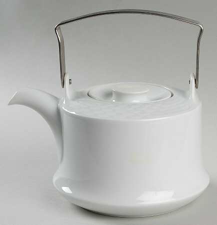 Bianca (Scala, Glossy) Teapot & Lid