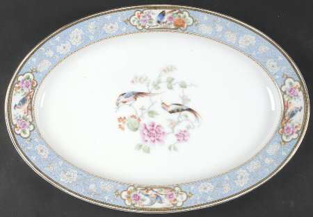 Bird of Paradise 16" Oval Serving Platter