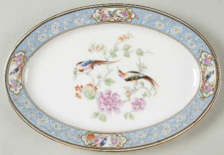 Bird of Paradise 12" Oval Serving Platter
