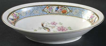 Bird of Paradise 9" Oval Vegetable Bowl