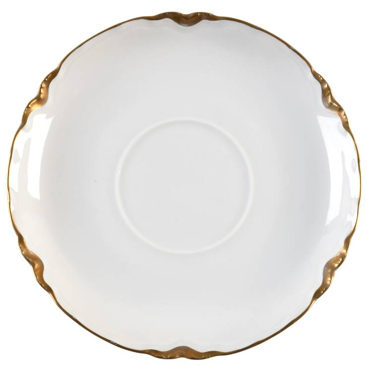 The Blenheim Saucer for Flat Cup