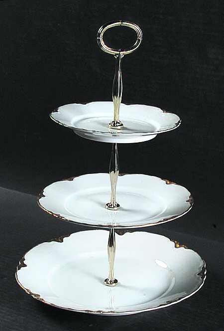 The Blenheim 13 7/8"-14 1/4" 3-Tiered Serving Tray(DP,SP,BB) HC