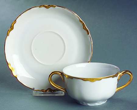 The Blenheim Flat Bouillon Cup & Saucer