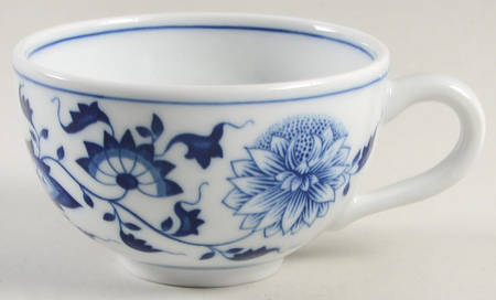 Blue Onion Flat Cup