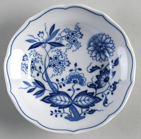 Blue Onion Saucer for Flat Cup