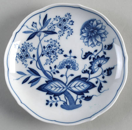 Blue Onion Saucer for Cream Soup Bowl