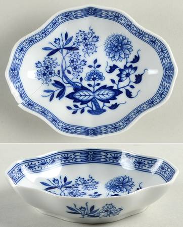 Blue Onion Nut Dish