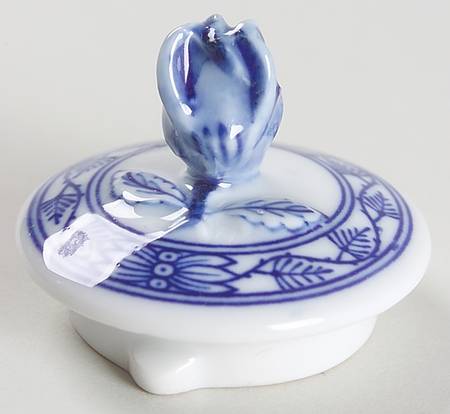 Blue Onion Lid for Mini Teapot
