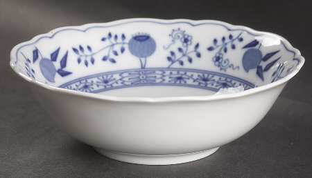 Blue Onion Coupe Cereal Bowl