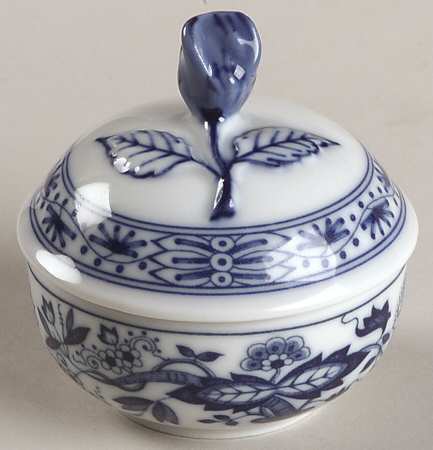 Blue Onion 1" Round Box & Lid