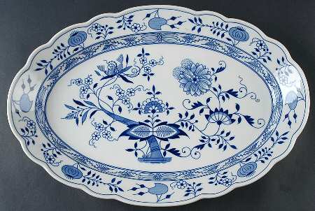 Blue Onion 19" Oval Serving Platter