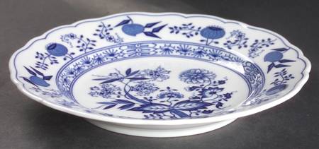 Blue Onion Rim Soup Bowl